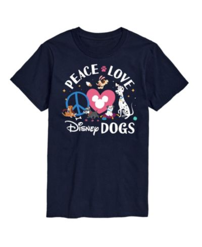Мужская футболка с коротким рукавом Disney Dogs Hybrid Apparel