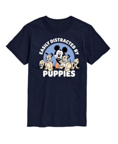 Hybrid Apparel Мужская футболка Disney Puppies с коротким рукавом