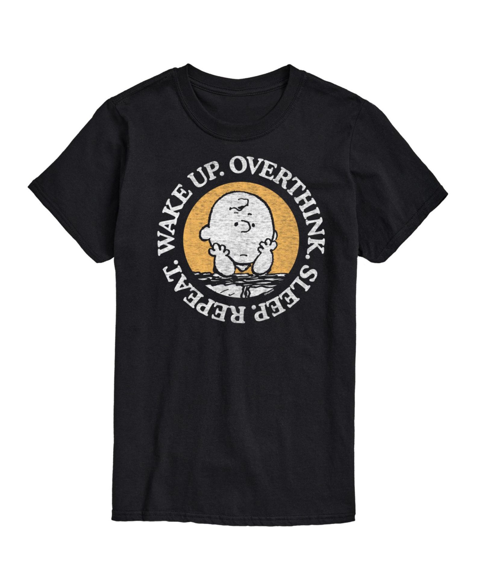 Футболка Hybrid Apparel Peanuts Overthin Mens Short Sleeve Tee