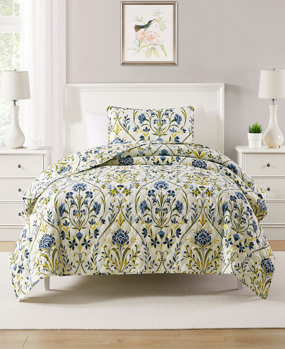 VCNY Home Province 3-Piece Quilt Set, King