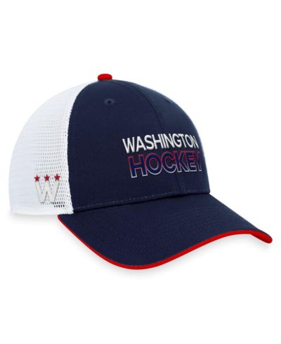 Мужская регулируемая кепка trucker Washington Capitals Authentic Pro Alternate темно-синего цвета от Fanatics