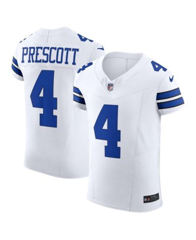 Nike Men's Dak Prescott White Dallas Cowboys Vapor F.U.S.E. Elite Jersey