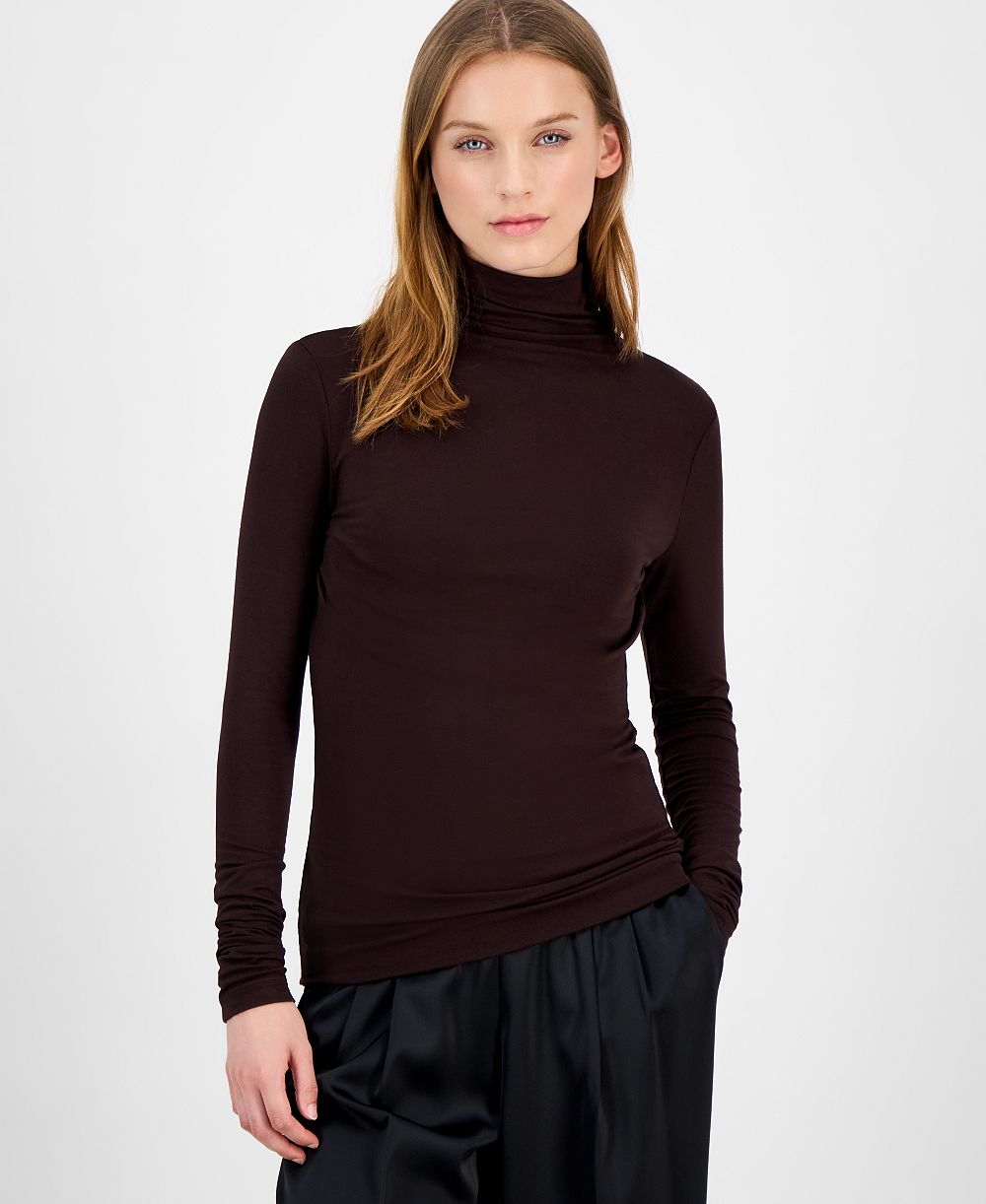 Anne Klein Женский джемпер с высоким воротником