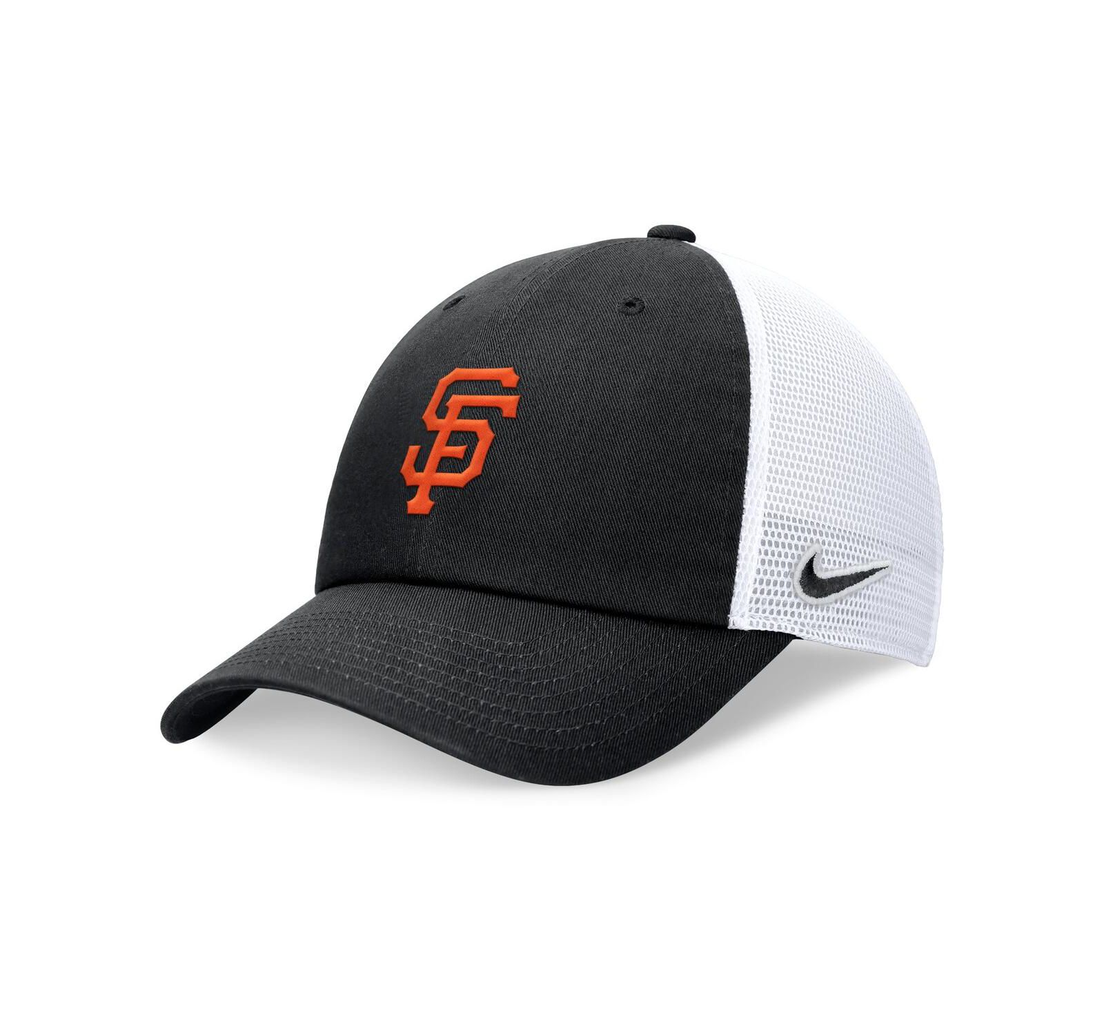 Мужская кепка Nike San Francisco Giants Club Trucker регулируемая, Black