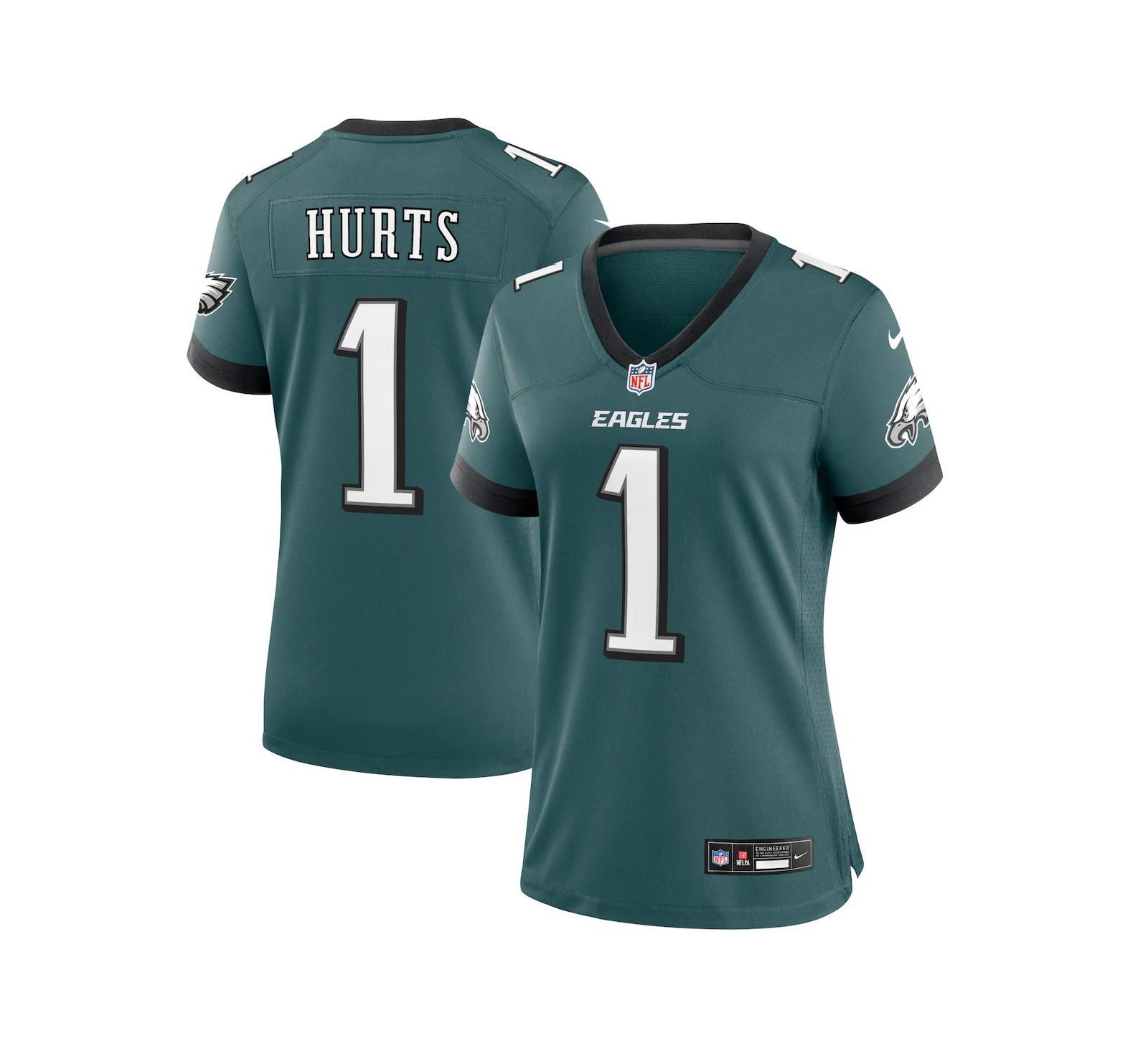 Nike Женская джерси Jalen Hurts Philadelphia Eagles