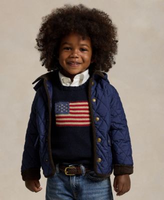 Куртка Polo Ralph Lauren Hooded Barn Jacket для малышей и маленьких мальчиков