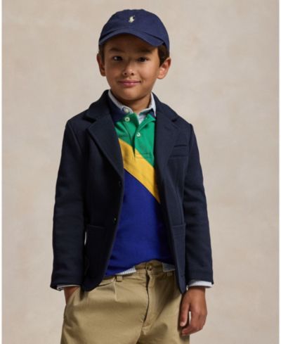 Polo Ralph Lauren Toddler and Little Boys Double-Knit Shirt Jacket