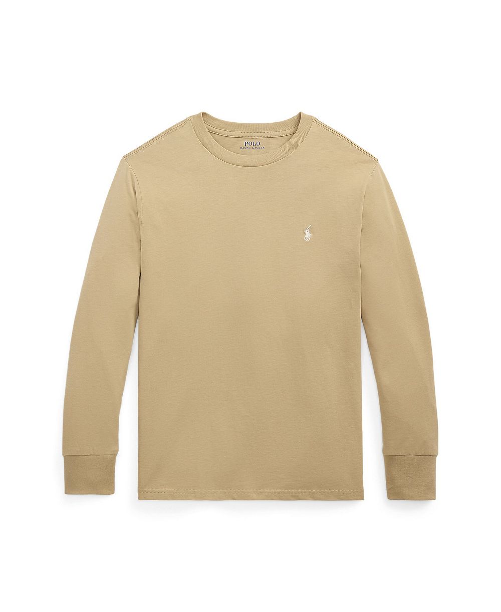 Polo Ralph Lauren Boys' 8-20 Cotton Jersey Long-Sleeve T-Shirt