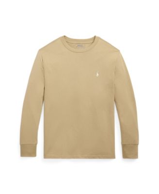 Polo Ralph Lauren Boys' 8-20 Cotton Jersey Long-Sleeve T-Shirt