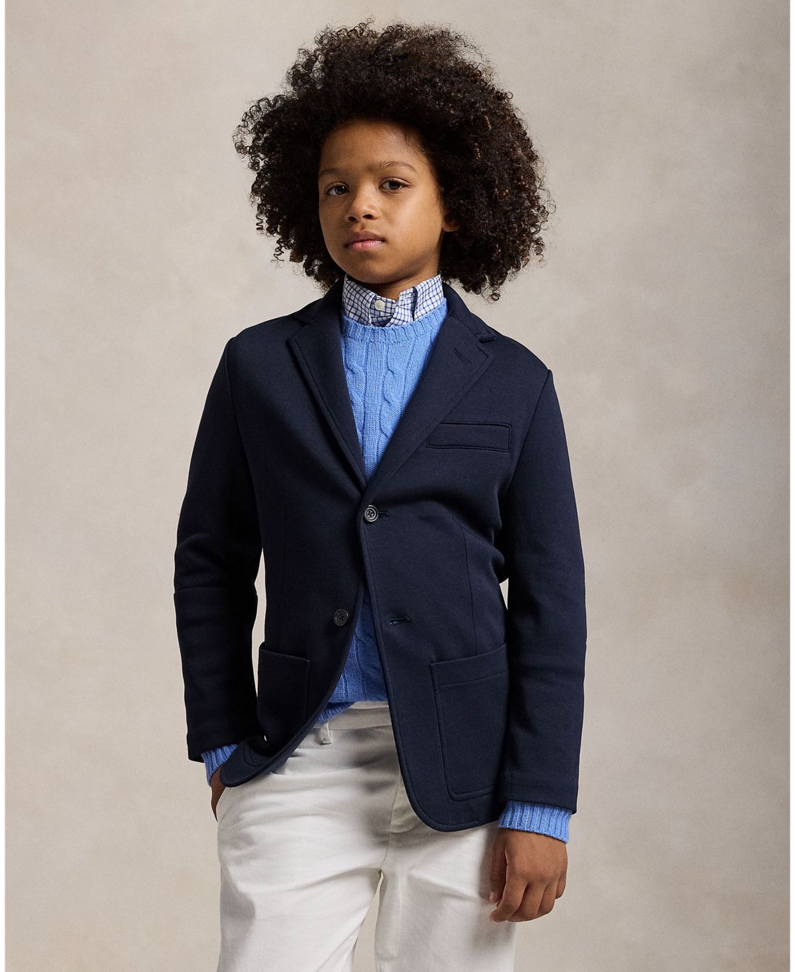 Polo Ralph Lauren Big Boys Double-Knit Jacket