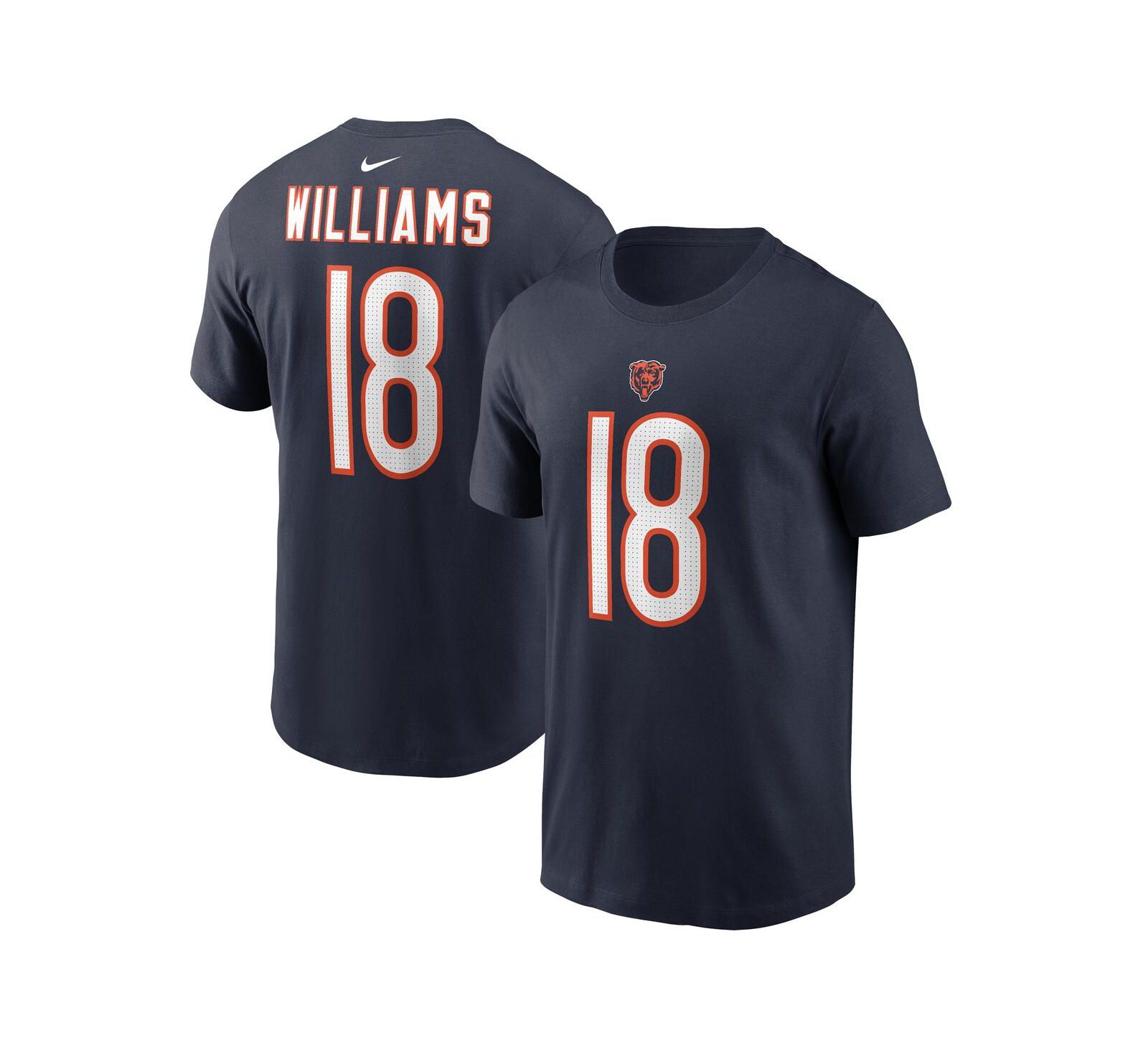 Nike Men's Caleb Williams Chicago Bears 2024 NFL Draft First Round Pick Fuse Name & Number T-Shirt