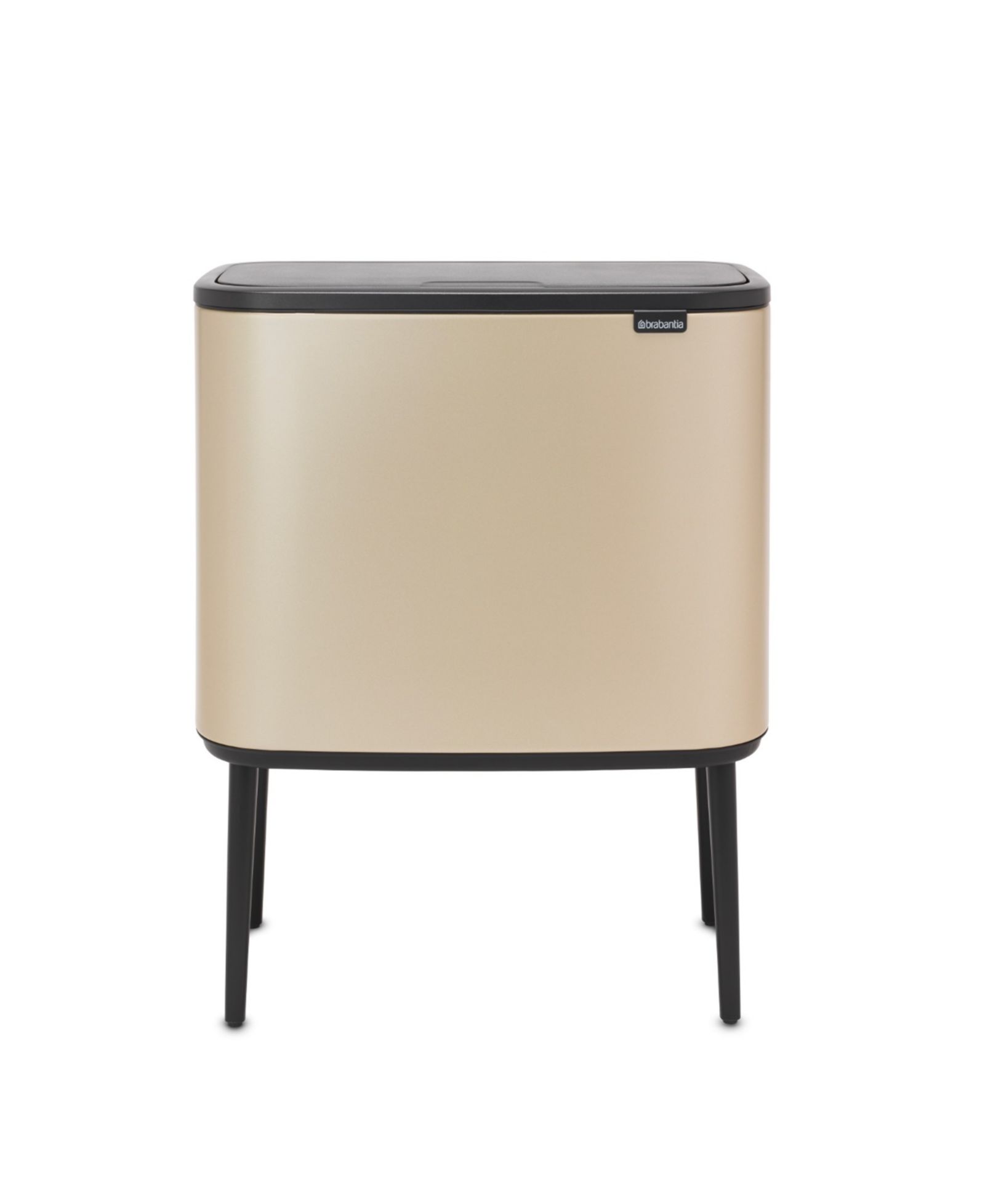 Brabantia Bo Touch Top Trash Can, 9.5 Gallon