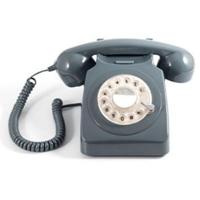 GPO Retro GPO746RGY 746 Desktop Rotary Dial Telephone