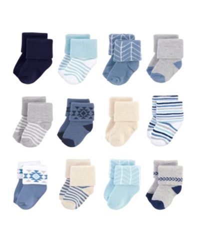 Hudson Baby Детские носки Hudson Plush Terry 12 Pack для мальчиков