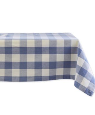Design Imports Buffalo Check Tablecloth, 60"x104 "