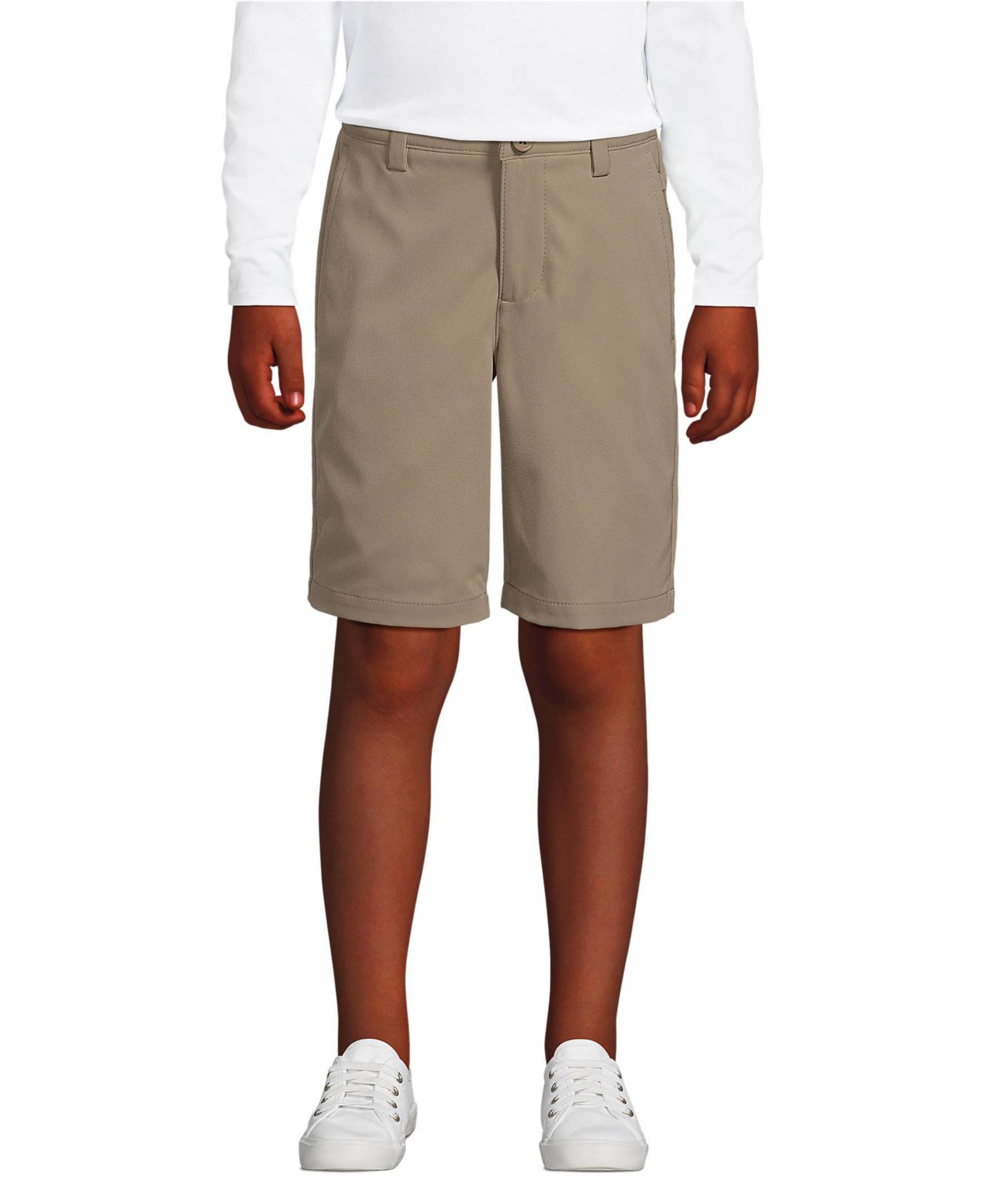 Шорты Lands' End Big Girls Active Performance Chino