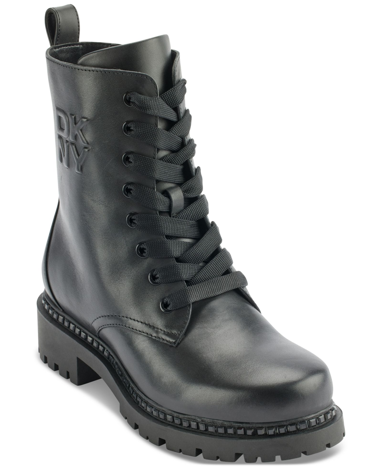 DKNY Women's Rommily Lace-Up Boots