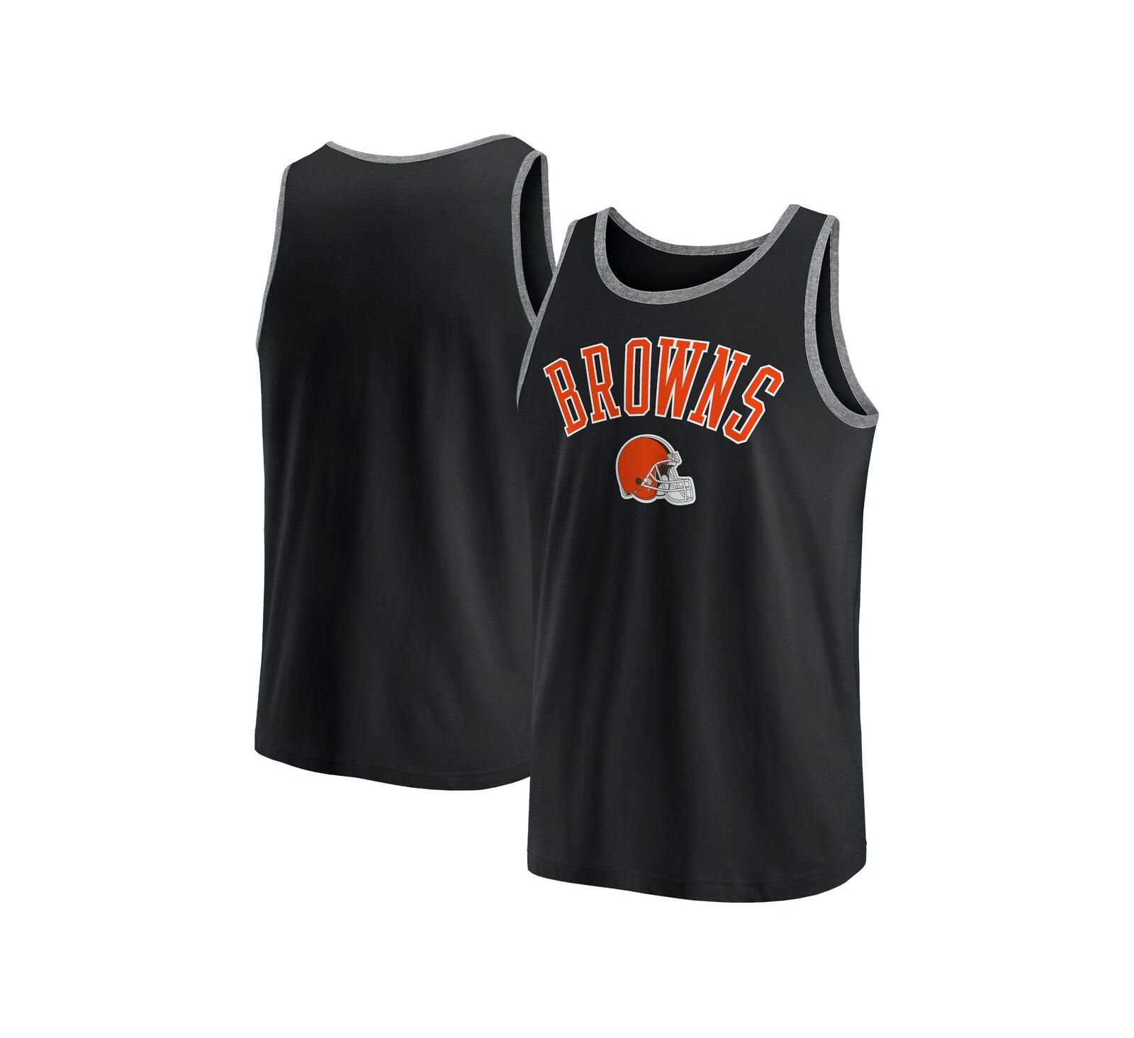 Мужской майка-топ Fanatics Black Cleveland Browns Bet