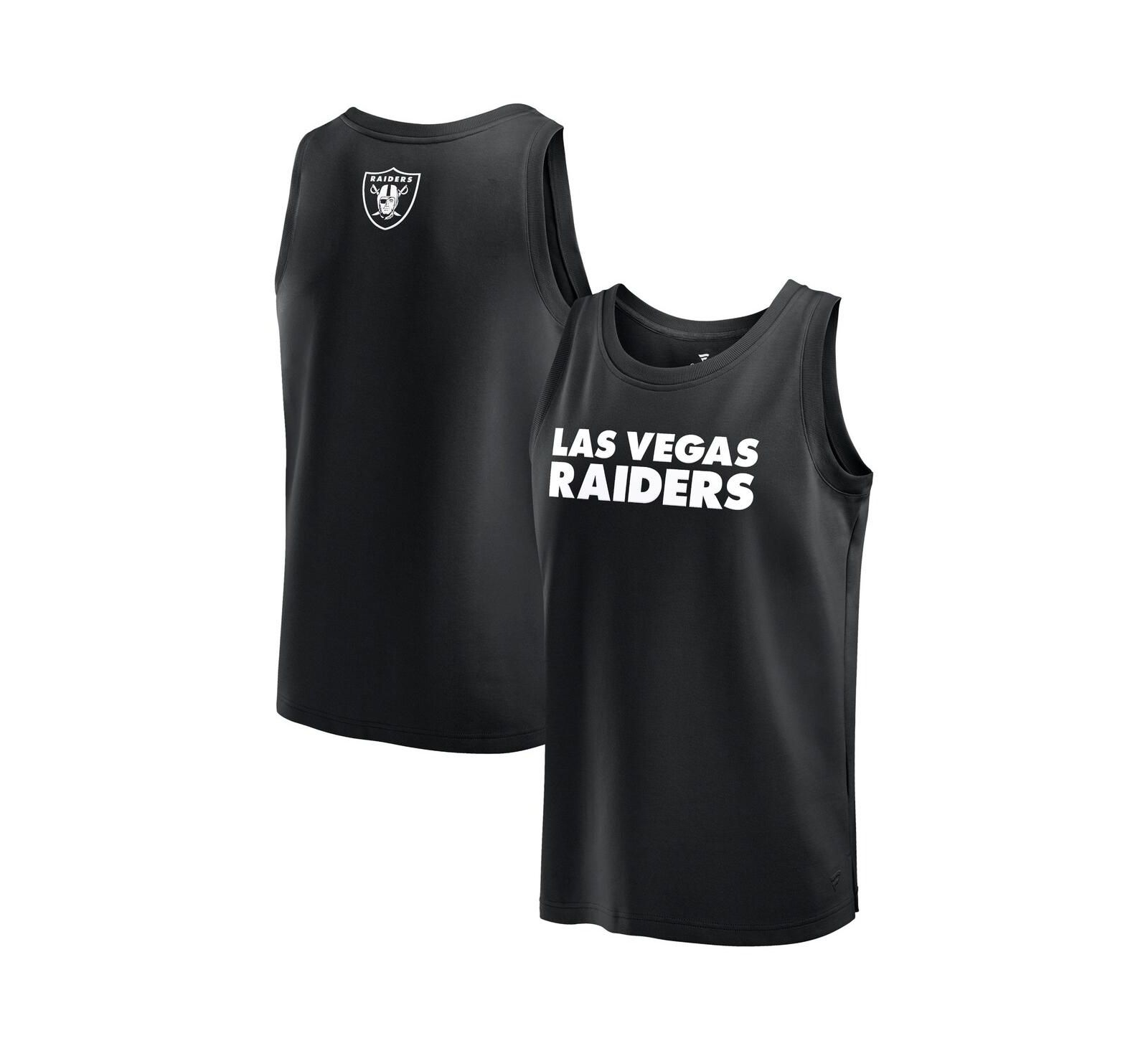 Fanatics Men's Black Las Vegas Raiders Elements Tank Top