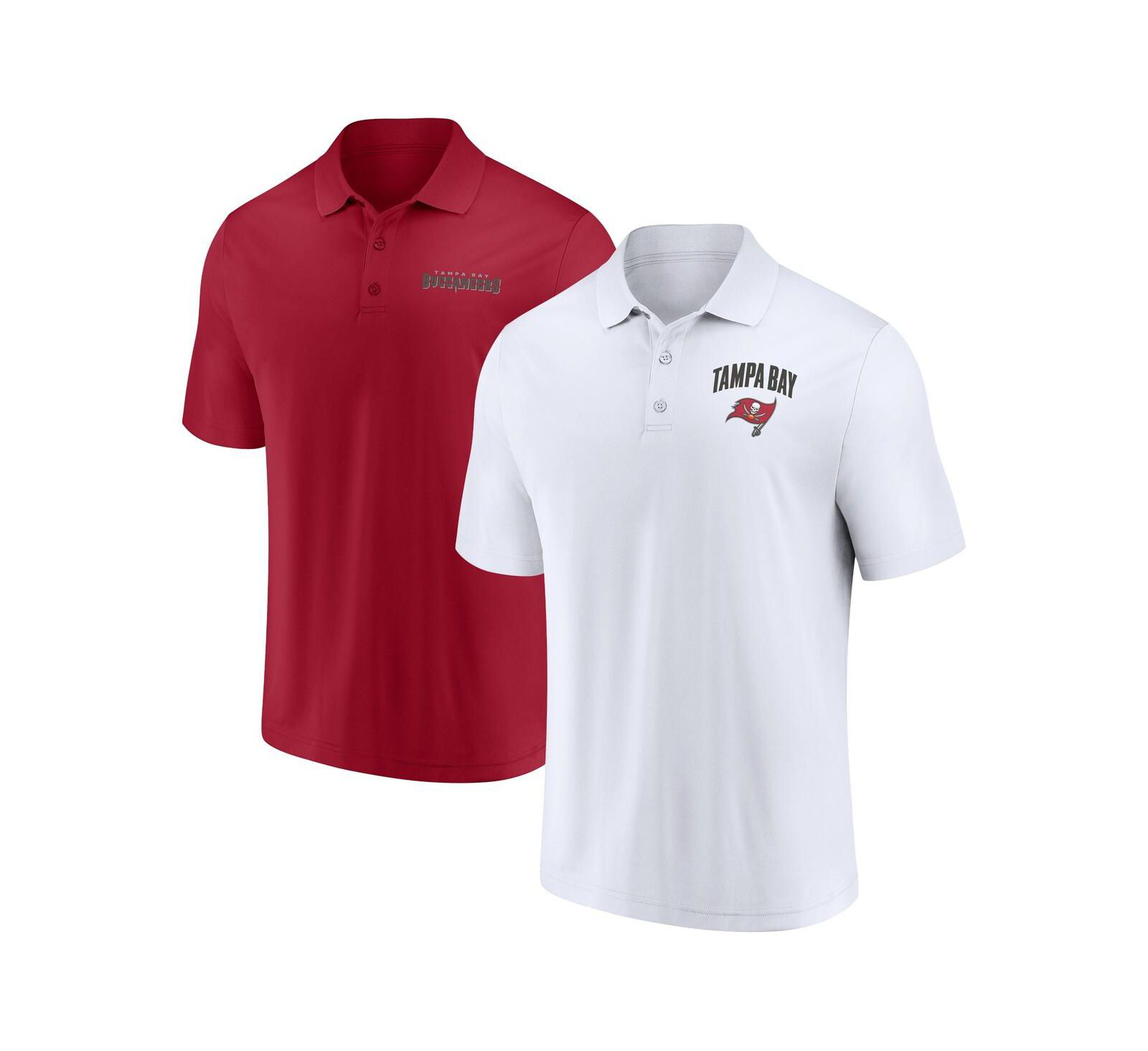 Fanatics Men's Tampa Bay Buccaneers Lockup Two-Pack Polo Set