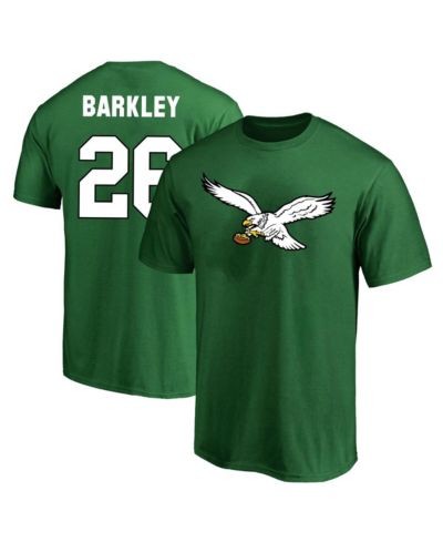 Fanatics Men's Saquon Barkley Kelly Green Philadelphia Eagles Big & Tall Name & Number T-Shirt