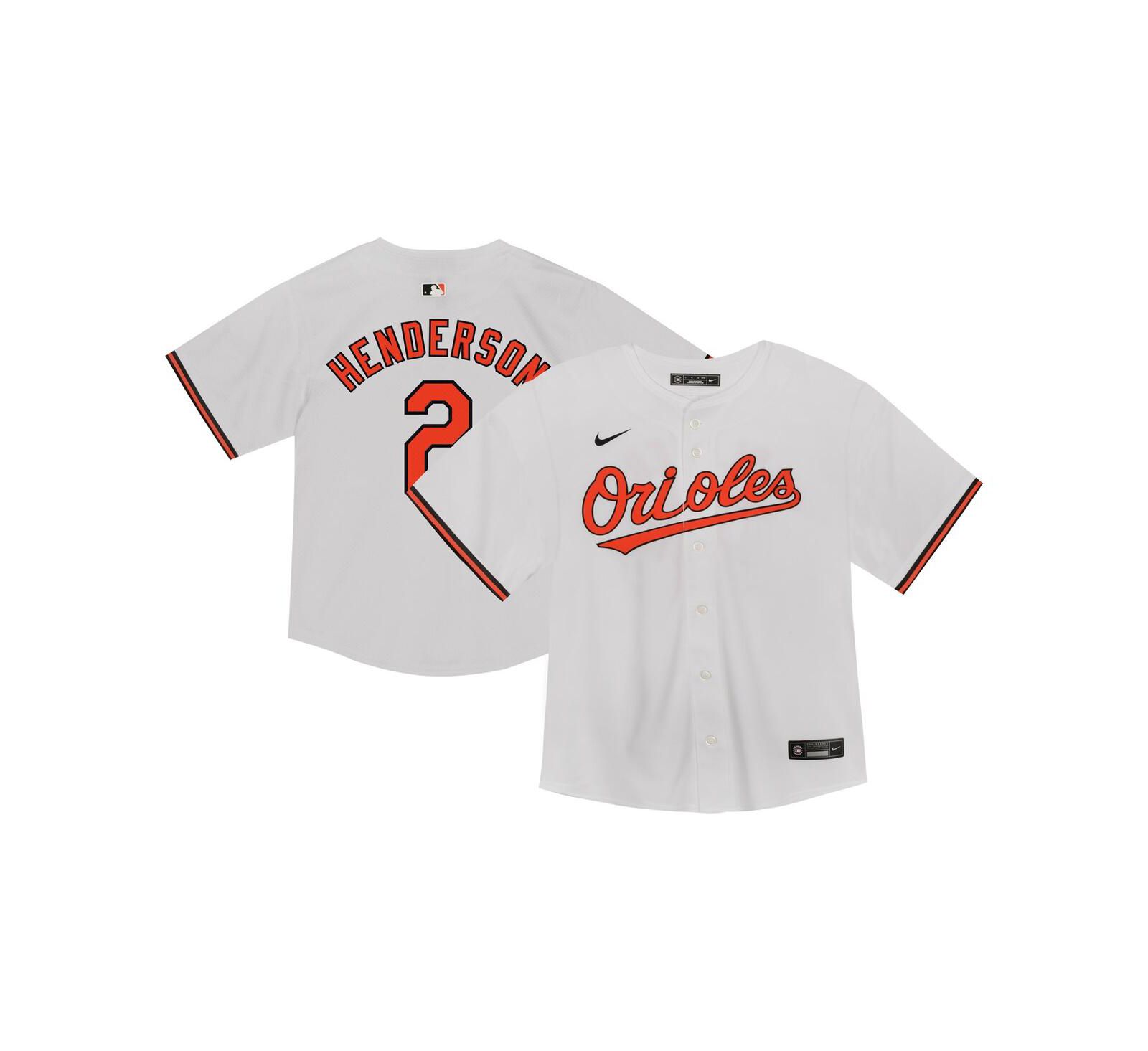 Детская джерси Nike Gunnar Henderson White Baltimore Orioles
