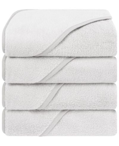American Soft Linen комплект полотенец для ванной с капюшоном для детей, 4 штуки