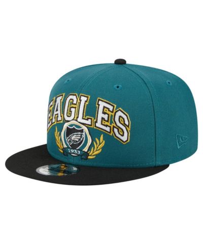 New Era Men's Midnight Green/Black Philadelphia Eagles Team Establish 9FIFTY Snapback Hat