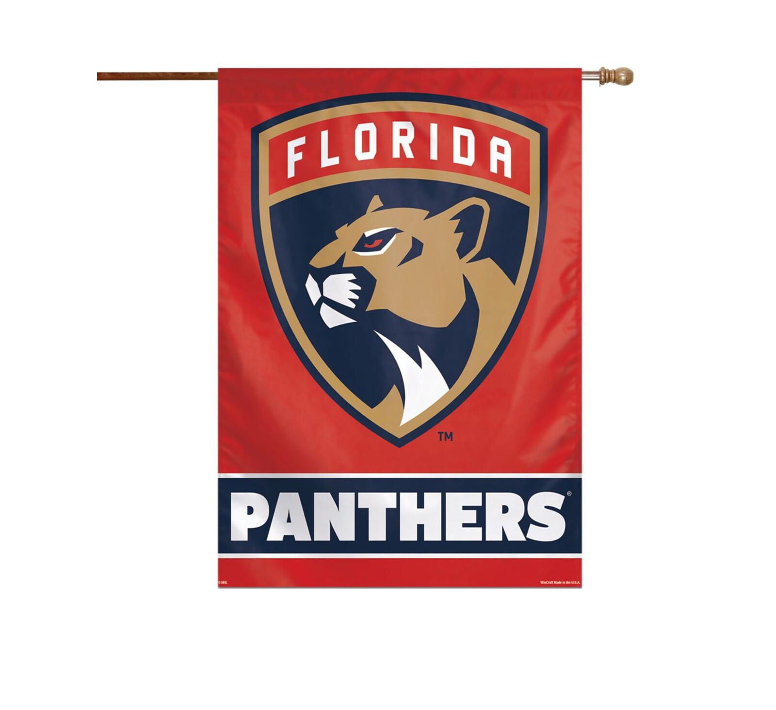 Wincraft Florida Panthers 28" x 40" Wordmark Single-Sided Vertical Banner