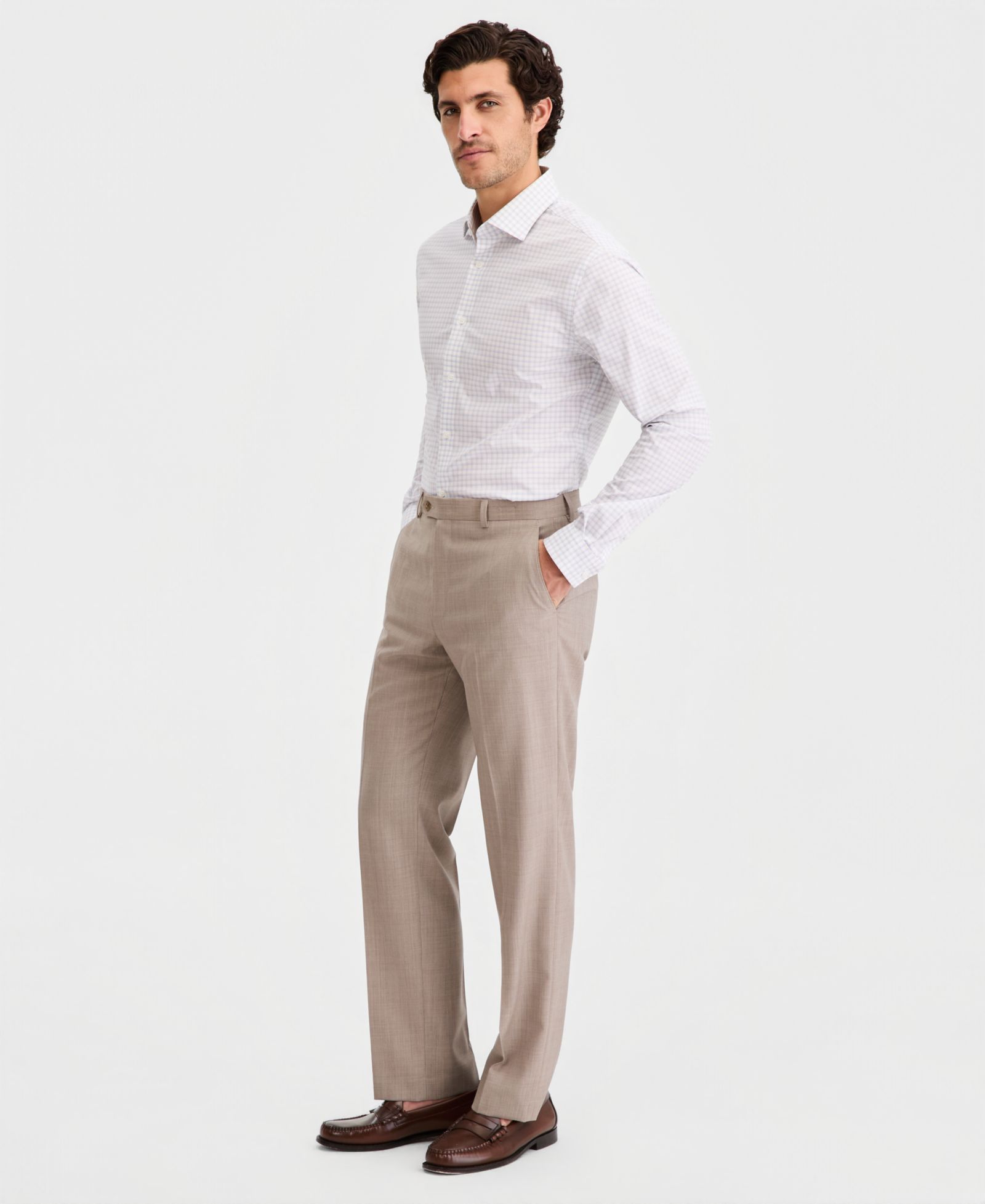 Michael Kors Men's Classic Fit Wool Blend Suit Separates Pant