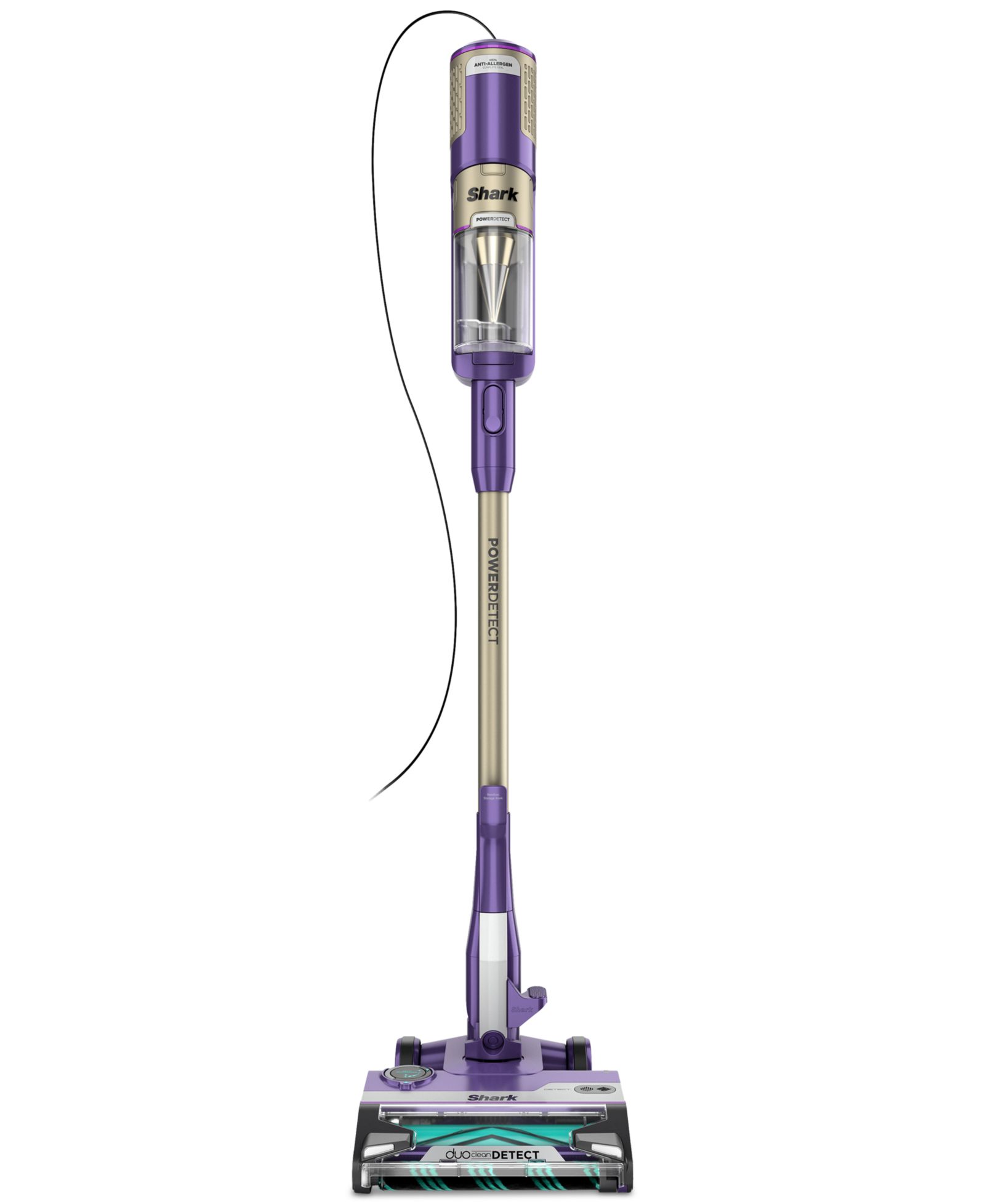 Shark POWERDETECT Ultra-Light DuoClean Corded Stick Vacuum, HZ4002