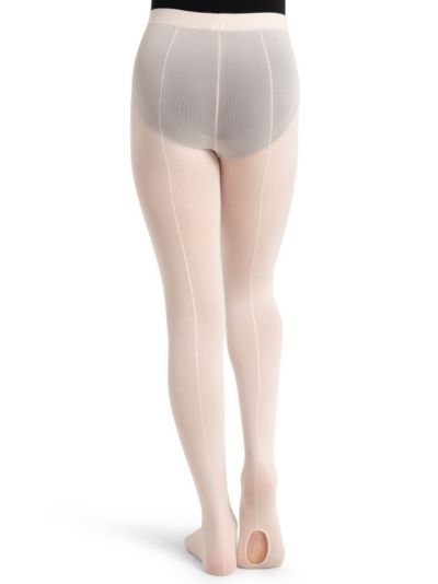 Capezio Ultra Soft Transition Tight with Back Seam - Girls
