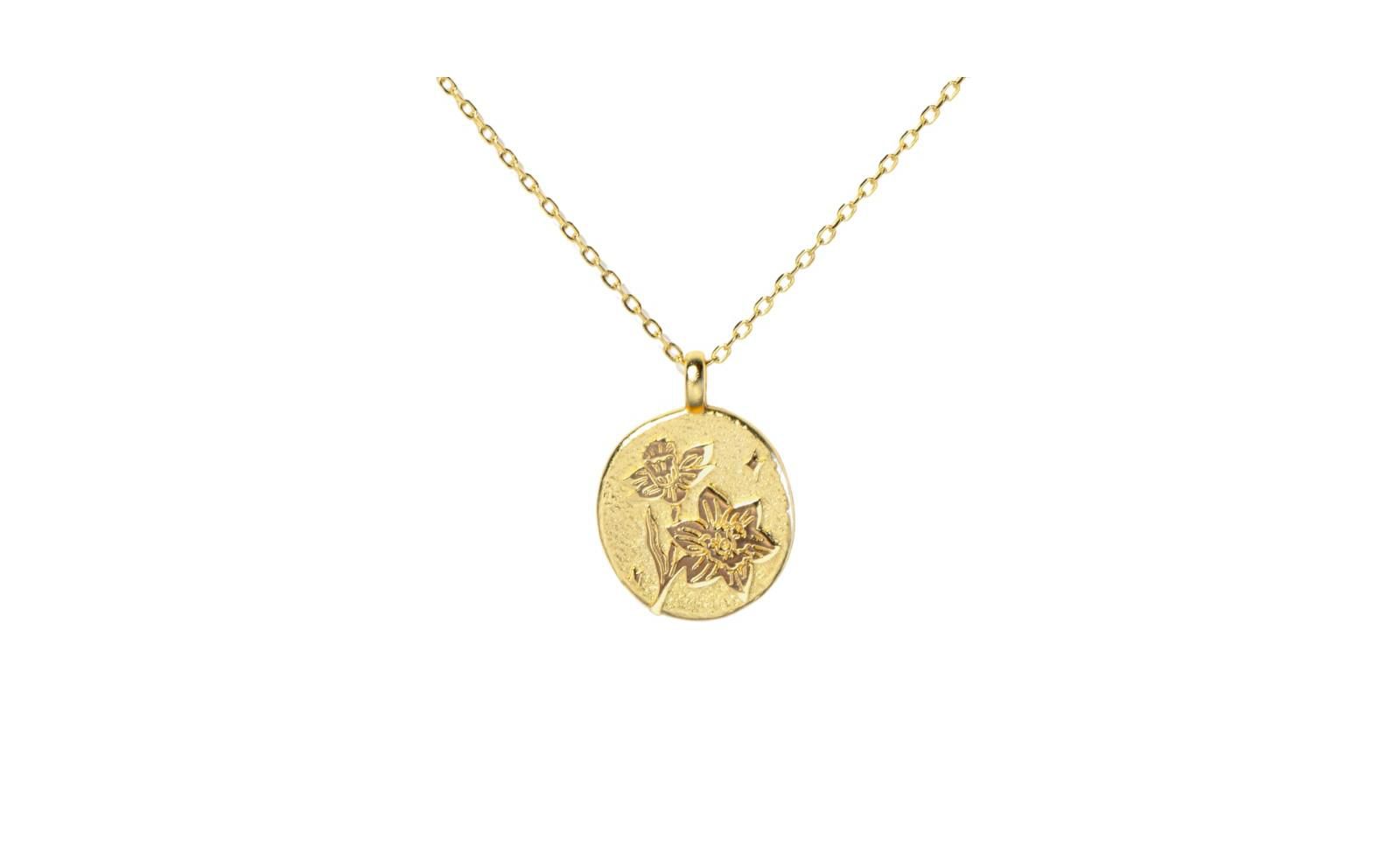 Подвеска Little Sky Stone Sterling Silver Birth Flower