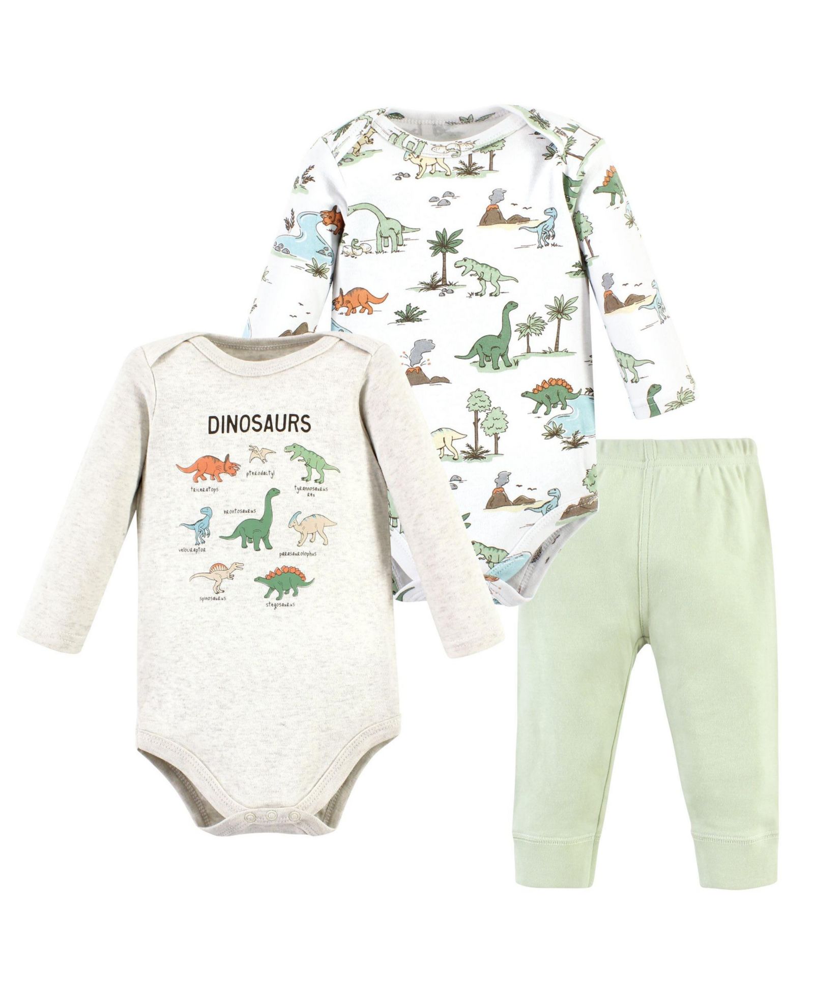Hudson Baby Baby Boys Hudson Unisex Cotton Bodysuit & Pant Collection