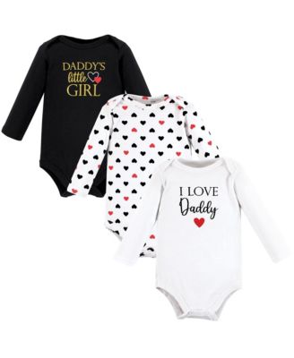 Girl daddy red black 3-pack