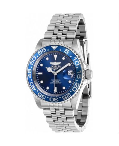 Женские часы Invicta Pro Diver Quartz Blue Dial Stainless Steel