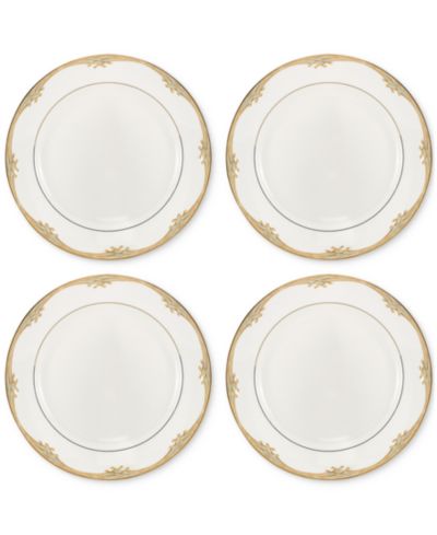 Lenox British Colonial Bamboo Dinner Plates, Set of 4
