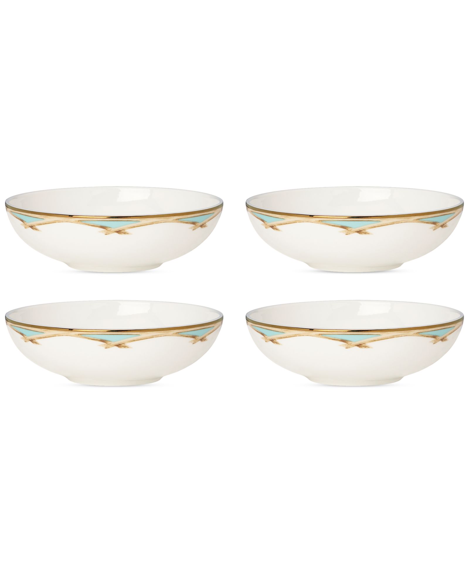 Lenox British Colonial Bamboo набор фруктовых чаш, 4 шт