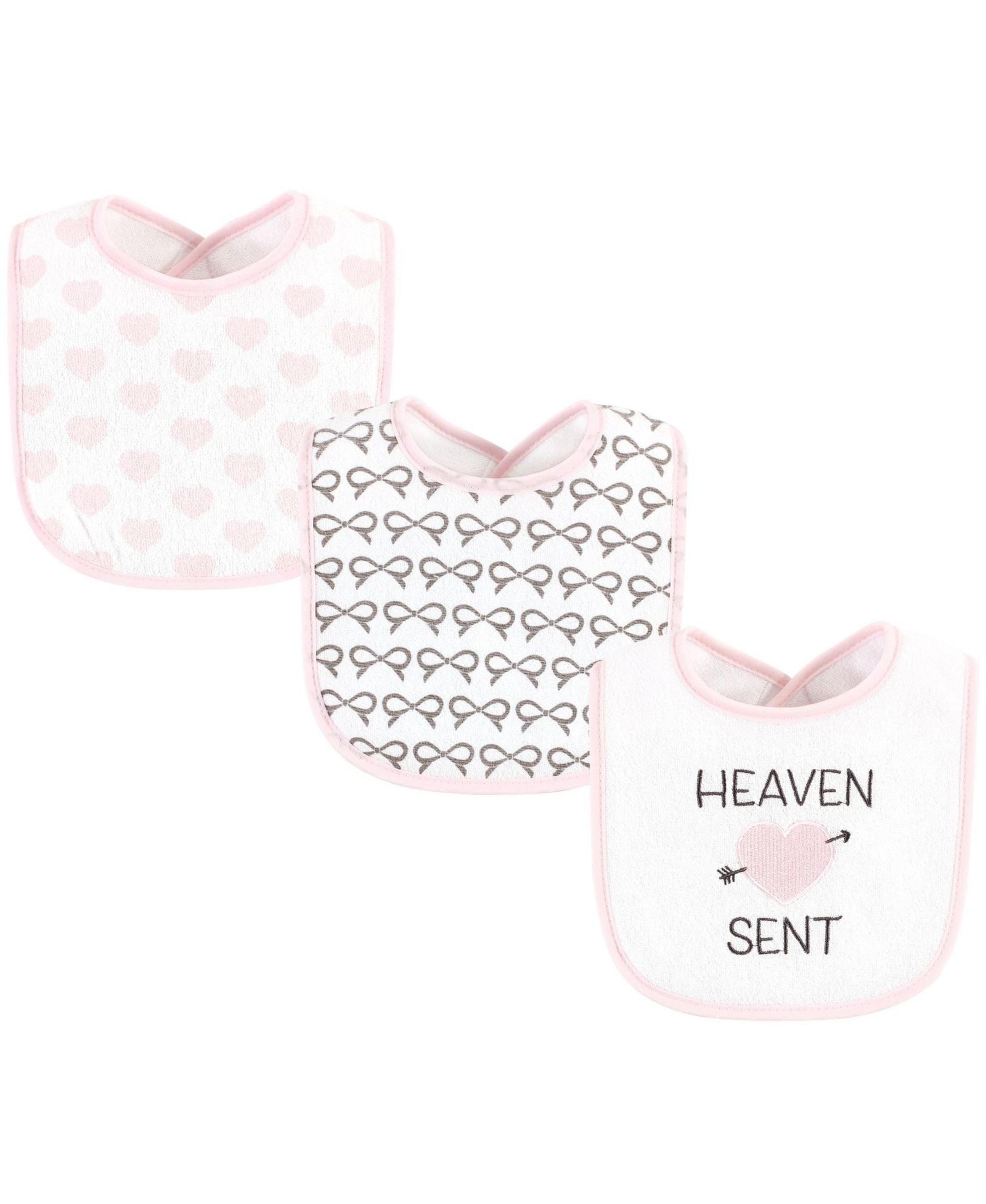 Набор нагрудников Hudson Baby Girls, 3 шт
