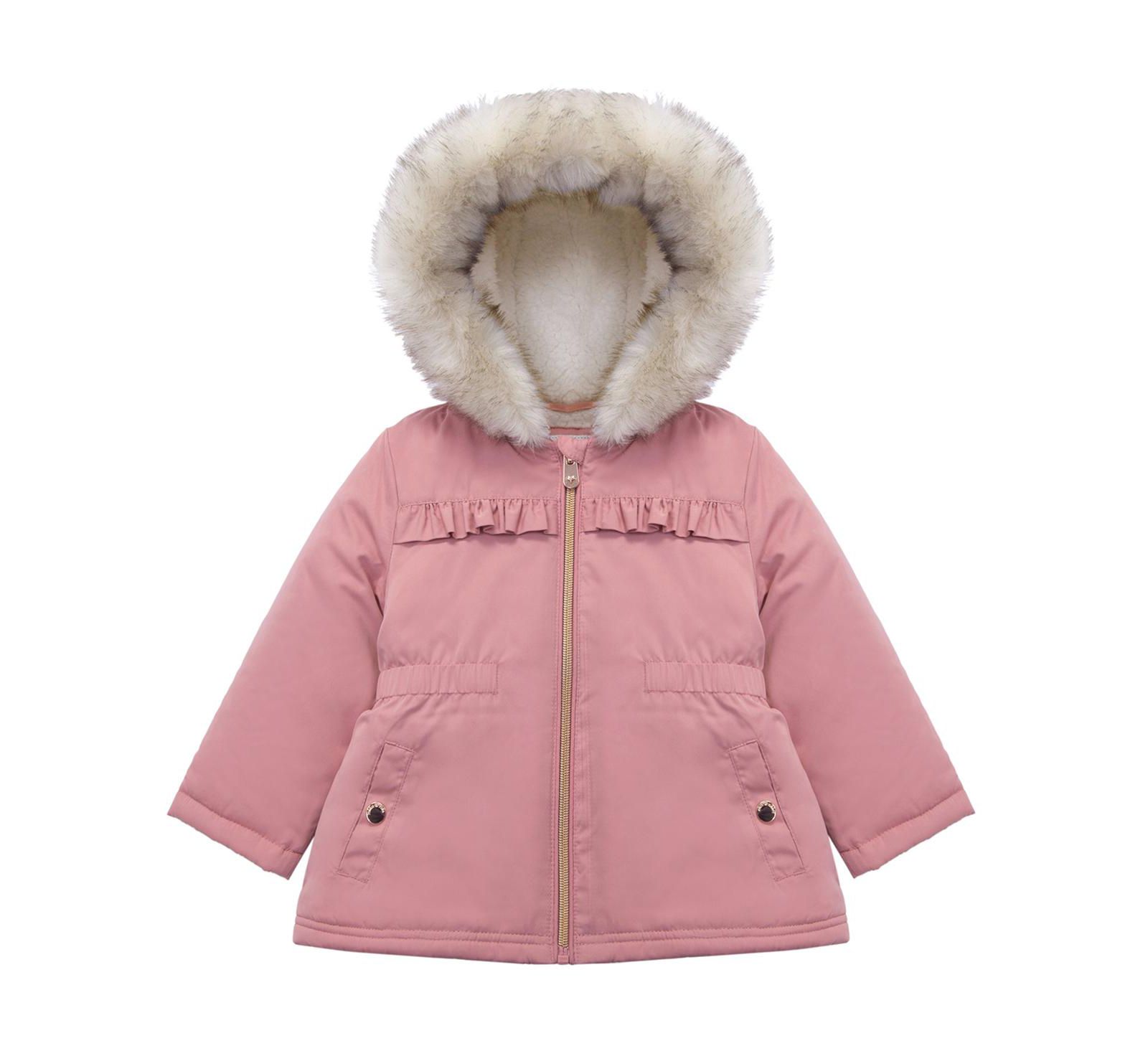 Куртка Rokka&Rolla Baby Girls Puffer с подкладкой Sherpa Fleece 6-24M