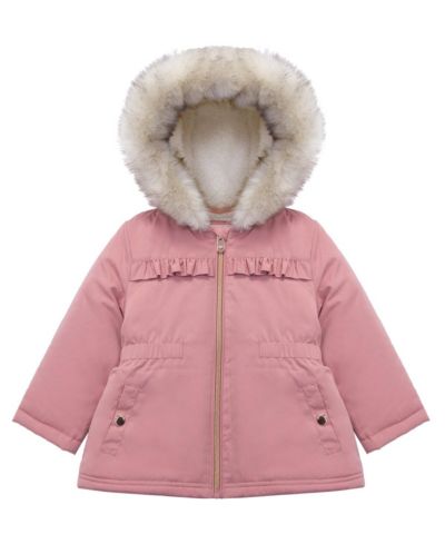 Куртка Rokka&Rolla Baby Girls Puffer с подкладкой Sherpa Fleece 6-24M