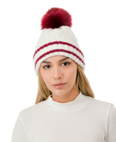 Marcus Adler Вязаная шапка Beanie с помпоном Knit