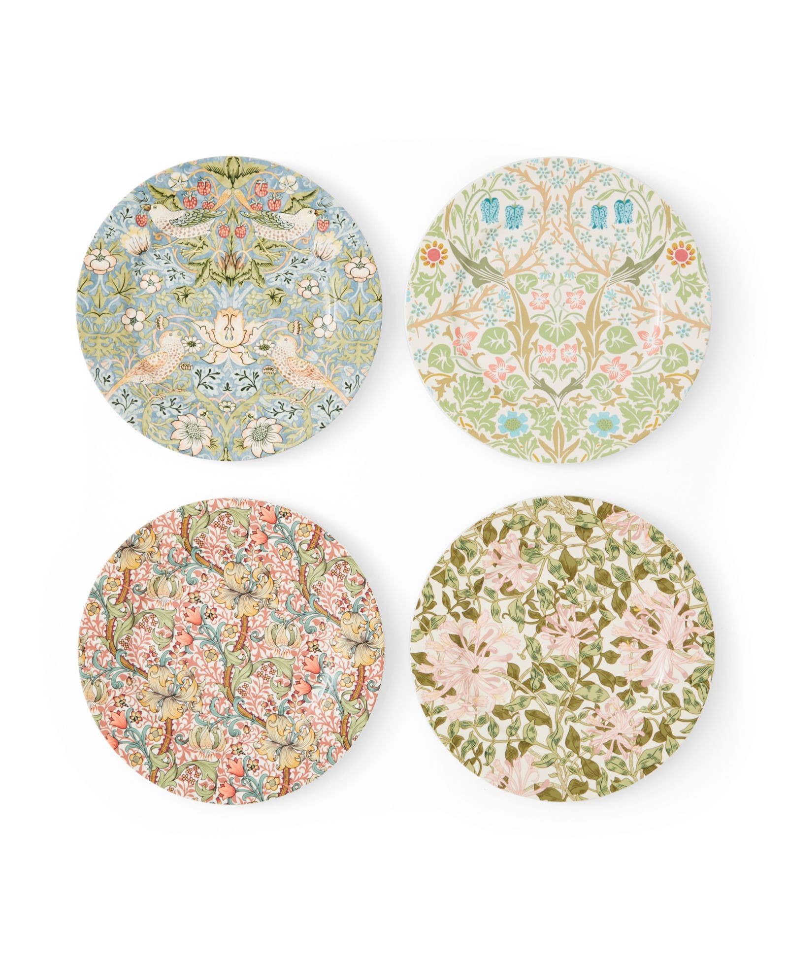 Spode Morris & Co. десертные тарелки, набор из 4 шт.