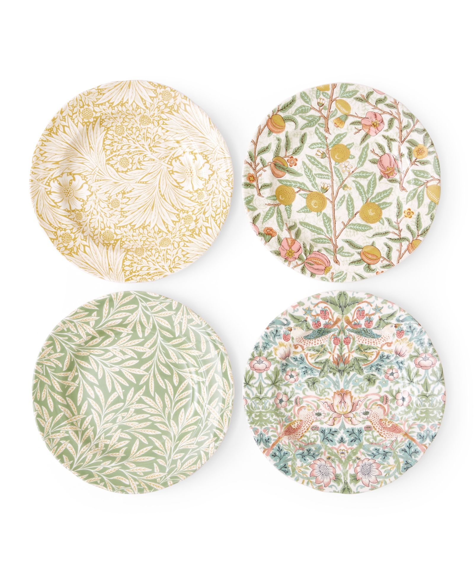 Spode Morris & Co. Side Plates, Set of 4