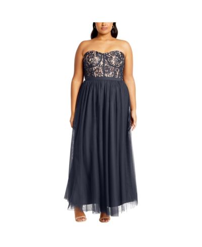 CITY CHIC Women's Sweet Beauty Maxi Dress