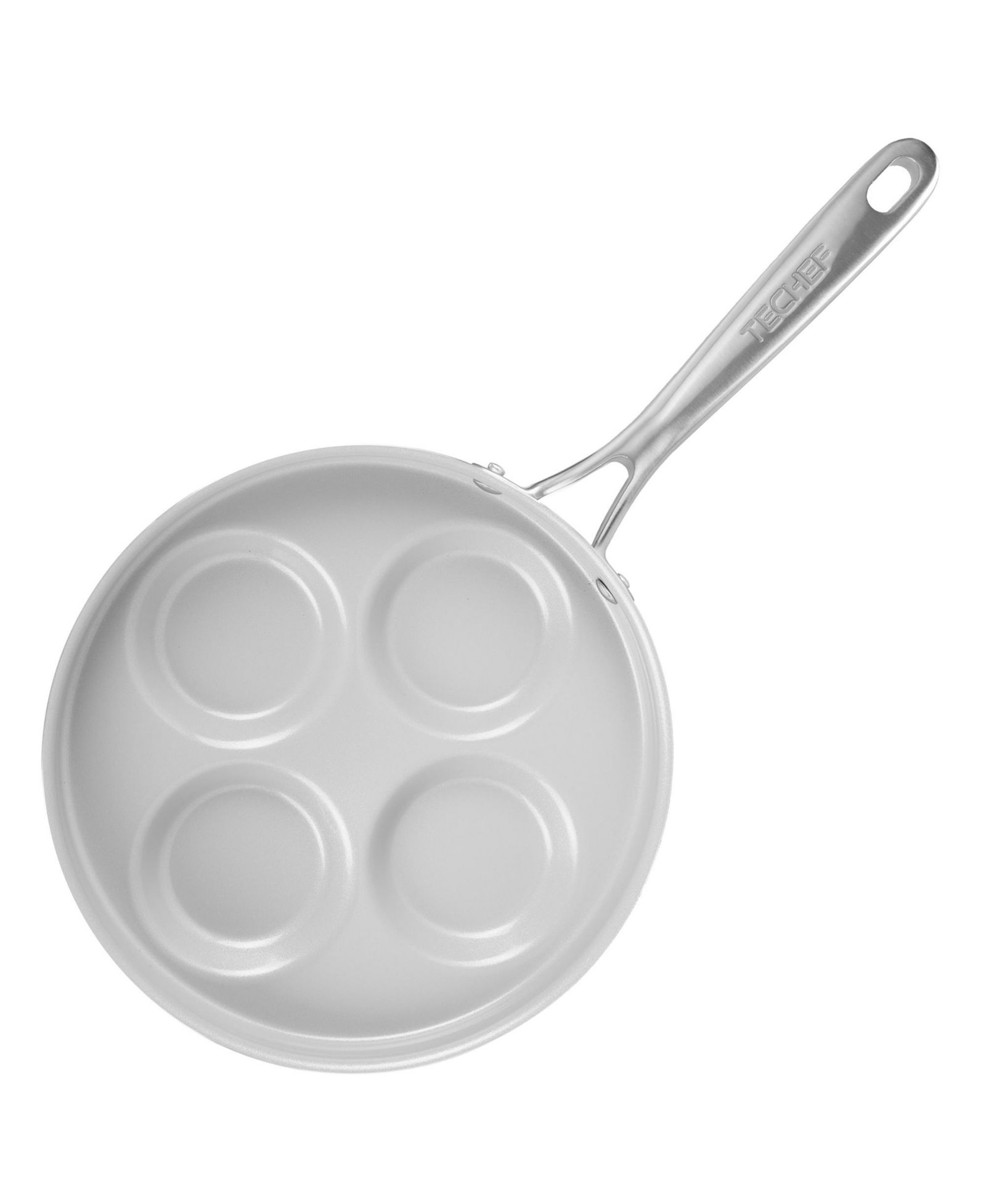 TECHEF Ceramic Nonstick 10" 4-Cup Egg Frying Pan
