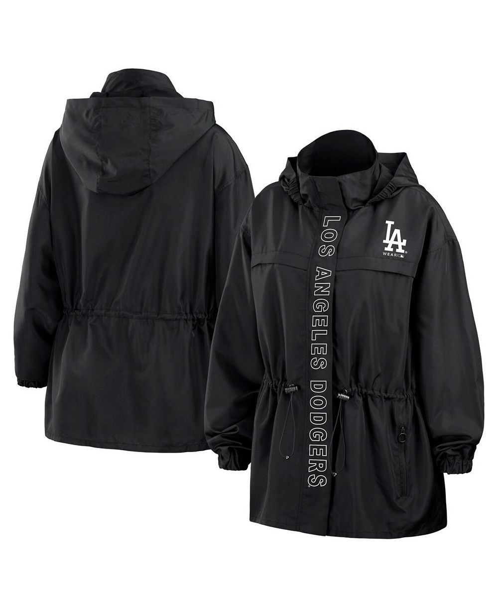Женская ветровка-худи WEAR by Erin Andrews Black Philadelphia Phillies Full-Zip Windbreaker