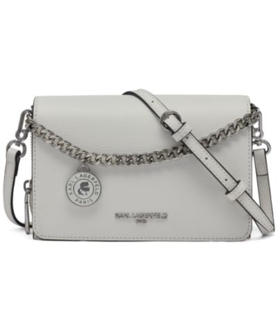 KARL LAGERFELD PARIS Lourdes Crossbody with Chain Strap
