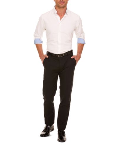 Nicole Miller Men's Slim-Fit Dress Shirt