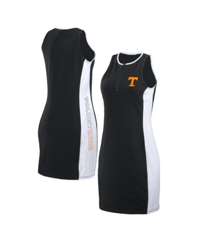 Женское платье-майка WEAR by Erin Andrews Black Tennessee Volunteers Bodyframing